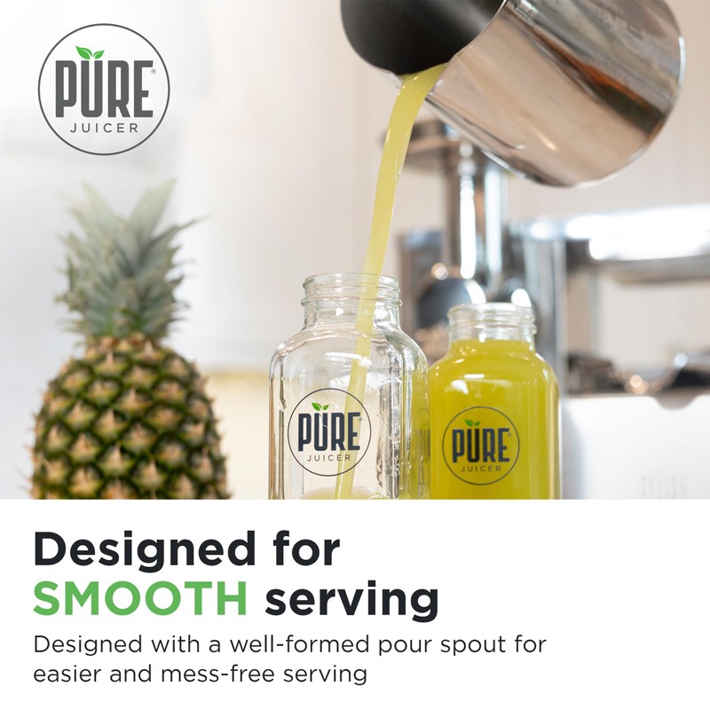 PURE Stainless Steel Pitcher - 2L Water Pitcher - Durable