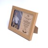 power gift PAPI Wooden Picture Frame with 3D Cut-Out –