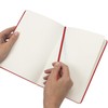 Bullet Journal A5 Dotted Notebook with Faux Leather Hardback Cover