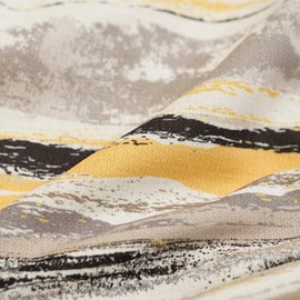 Avigers Square Cushion Covers High Precision Jacquard Modern Yellow White Black Gray Striped Patchwork Throw Pillow Case Shell for Couch Sofa Home Decoration 18 X 18 Inches