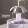 Hinio Umbrella Aromatherapy Humidifier, Rotating Umbrella Aromatherapy Diffuser, 7 Color