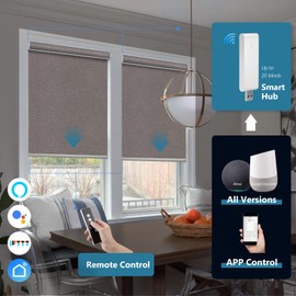 Weffort Smart Hub(Compatible with Smart Life, Smart Things, Alexa, Google Home, IFTTT), USB-A Integrated, Control Up to 20 Motors, Smart Hub for Weffort Shades Only, Wi-Fi 2.4GHz
