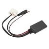 Bluetooth5.0 AUX IN Cable Adapter ISO Handsfree Microphone Replacement for