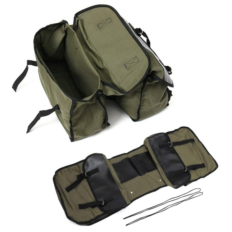 Large Capacity Motorcycle Tail Package Waterproof Motorbike Saddle Bag Double