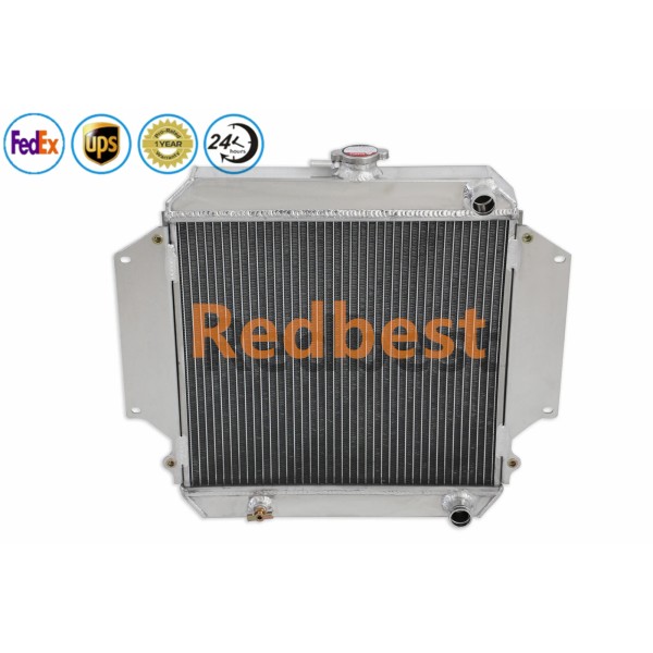 Redbest 2Rows Alu Radiator For 81-96 SUZUKI SIERRA 2Dr SPFTOP