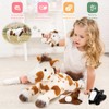 MaoGoLan 4 Pcs Horse Plush Stuffed Animal, Large Mommy Spotted