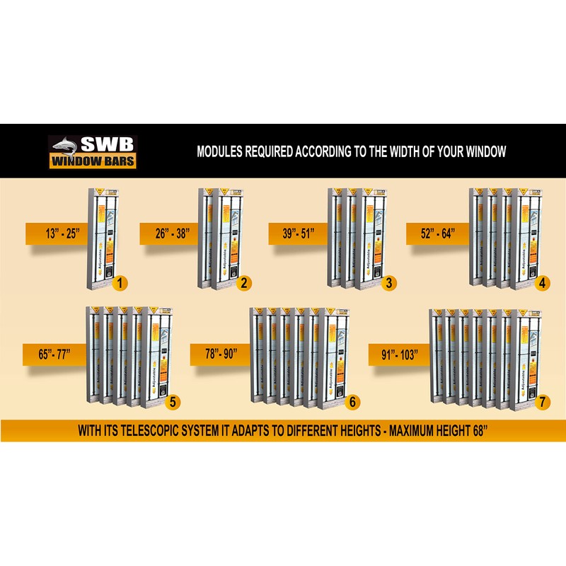 Window Bars - SWB | Adaptable Security Bars for Windows
