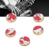 5 Pcs Saxophone Key Button Copper Turquoise Exquisite Trumpet Valve