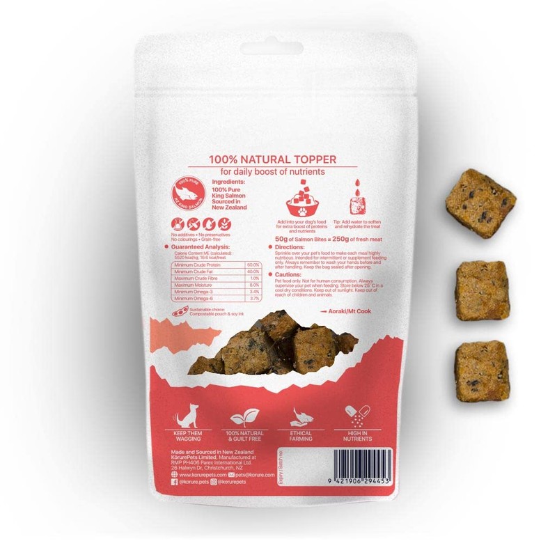 Kōrure Pets Dog Salmon Bites