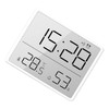 Digital Alarm Clock LCD Screen Temperature Humidity Time Display Electronic