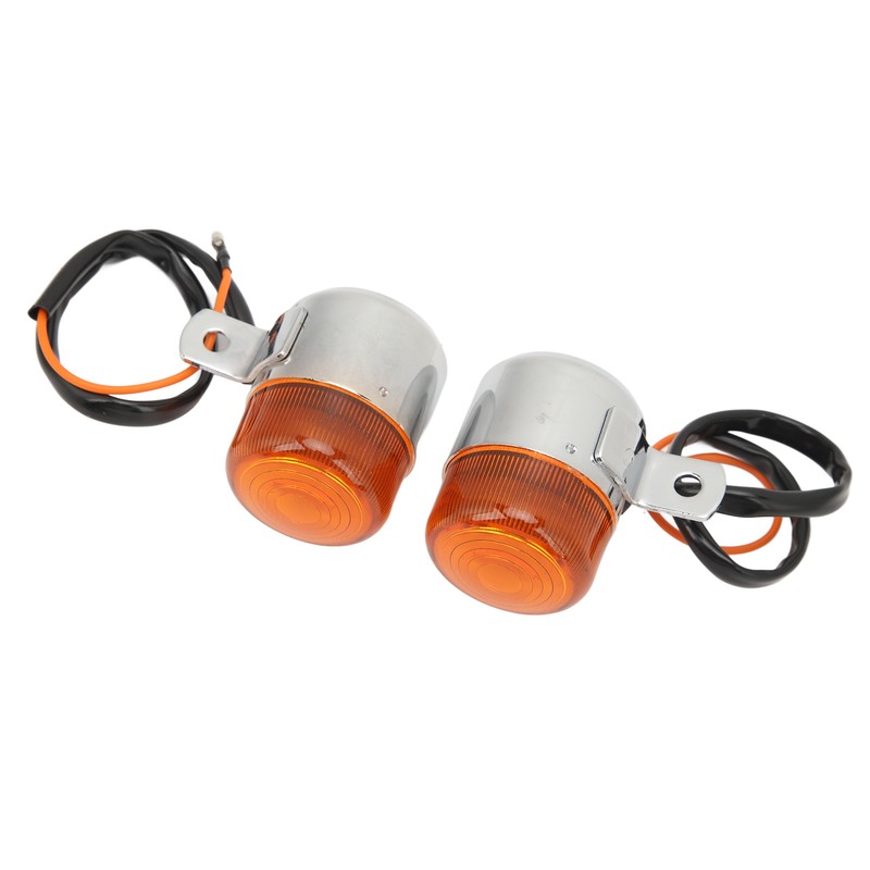 1Pair Motorcycle Turn Signal Light 6V Stylish Sturdy High Brightness