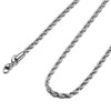 HolyFast Twist Chain Necklace - Stainless Steel Rope Jewelry for
