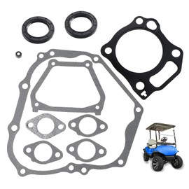 Roykaw Golf Cart Engine Gaskets and Seals Rebuild Kit Compatible with Yamaha G21/G22/G23/G27/G28/YDRA (2001-2013) Gas Vehicles, OEM# JN6-13567-00-00, JT0-11181-00-00