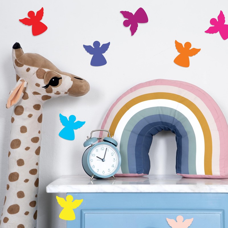 Paper Angel Cutouts 108pcs | Cut Out Shapes for Bulletin