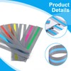 XPEX Pack of 16 Guided Reading Strips, Marking Strips, Coloured
