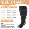 DRESHOW Compression Stockings Plus Size for Men and Women Compression
