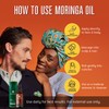 Aduna Moringa Oil 100% Organic 100ml | Unrefined Cold-Pressed Body,
