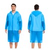 DECHOSO Rain Ponchos for Adults Women Men Reusable ，2 Pack