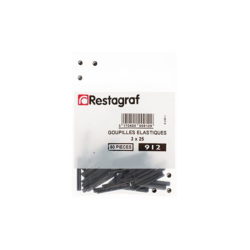 Restagraf 912 Elastic Pin 3 mm x 25 mm