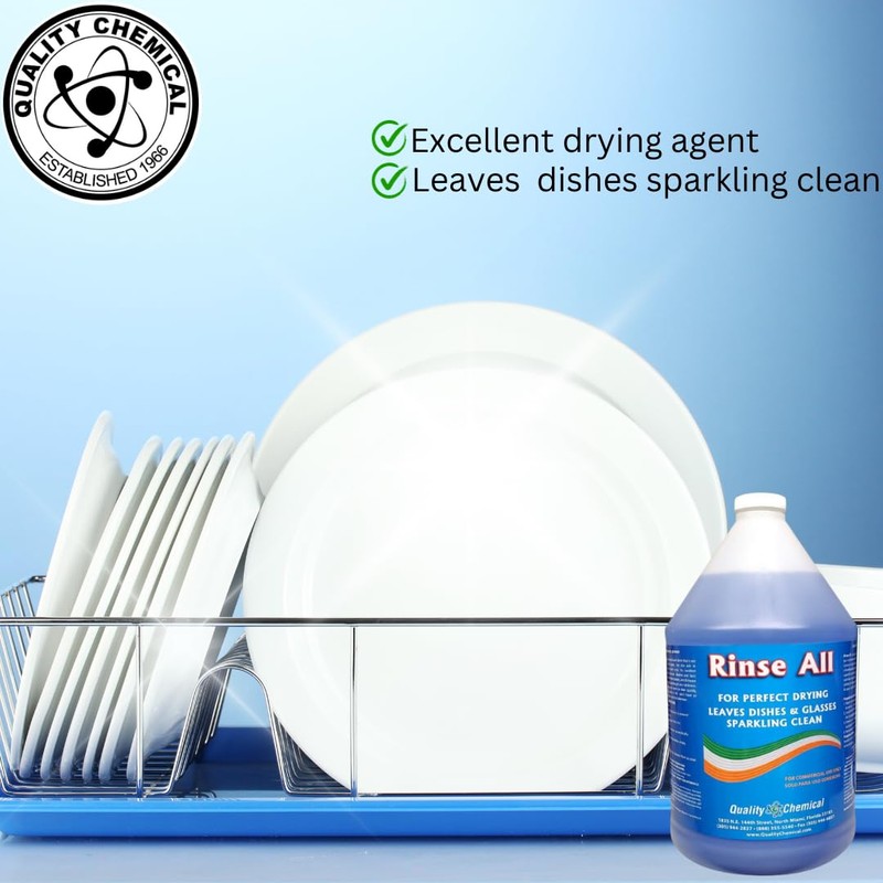 Rinse All / Commercial Industrial Grade Rinse Aid / 1