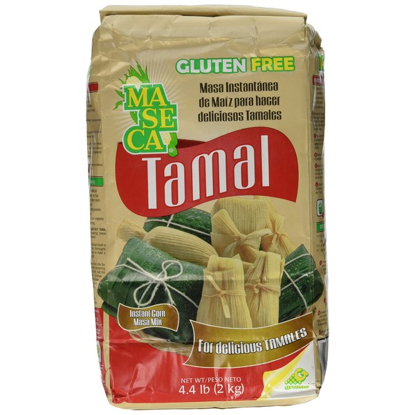 Maseca Instant Corn Masa Mix for Tamales 4.4lb | Masa Instantanea de Maiz para Tamales 2kg