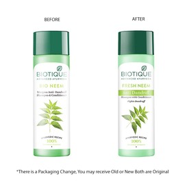 Biotique Margosa-Fresh Daily Dandruff Expertise Shampoo and Conditioner for All Hair Types 210 ml
