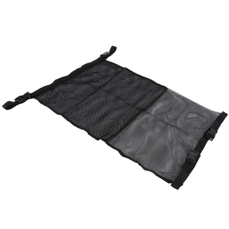 Large Capacity Seat Back Storage Bag with Fixed Buckle Mesh