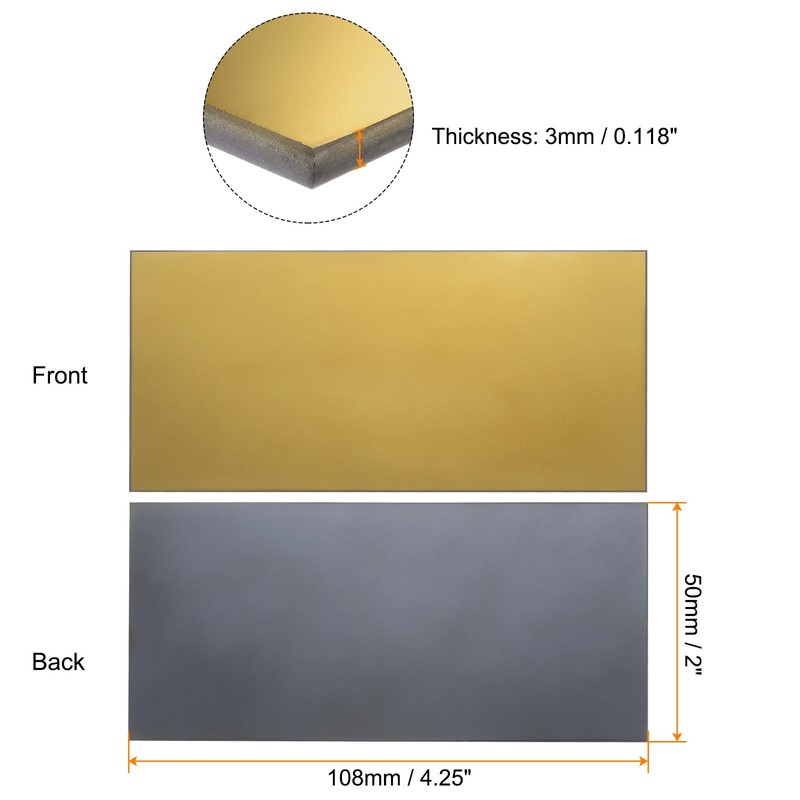 QUARKZMAN Welding Glass 2" x 4.25" Shading 12 Glass Replacement