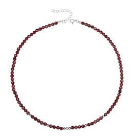 Unique Gems Subtle Gemstone Women's Necklaces Choker 38 cm Short Chakra Beads Cutted Diameter 4 mm Buddha Protective Chain Pearl Necklace, Gemstone, Free selection