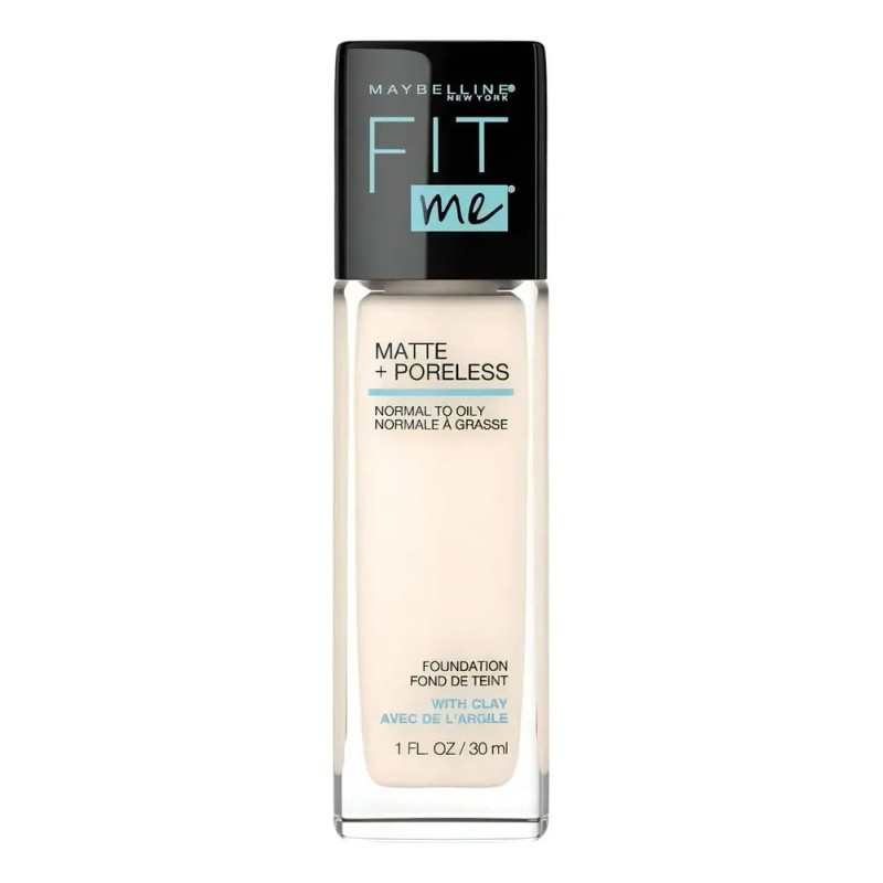 Base Fit Me Matte + Poreless 128 Warm Nude Maybelline