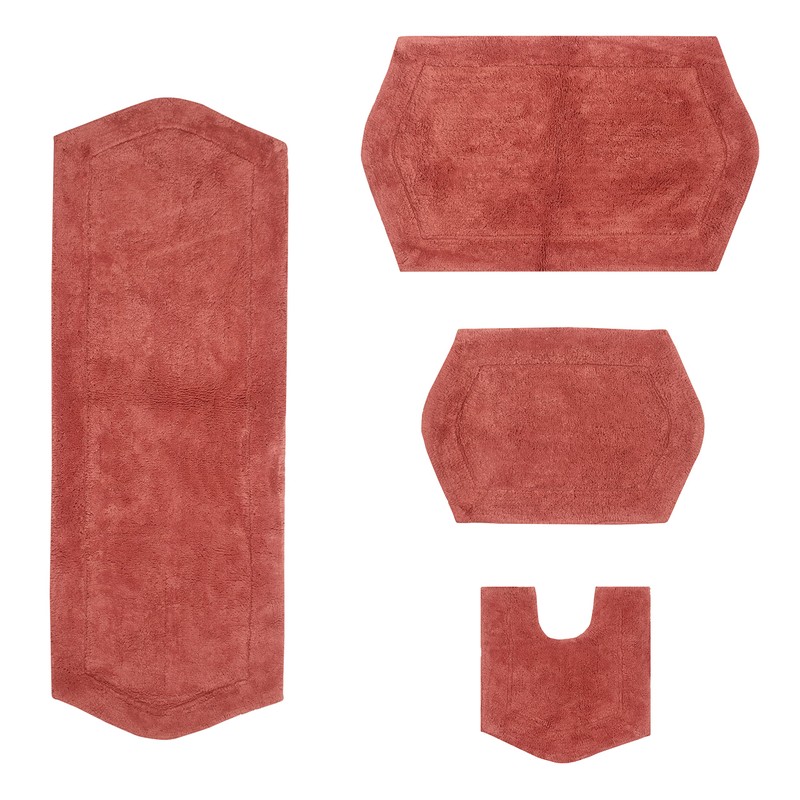 Home Weavers Waterford Collection 100% Cotton Tufted Bath Rug, Extra