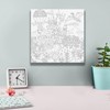 Epic Graffiti 'Coloring Book Castle' by Epic Portfolio, Canvas Wall