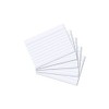 Herlitz A8 Lined Index Cards