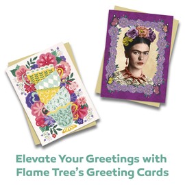 Frida Kahlo Purple Greeting Card Pack: Pack of 6 (Greeting Cards)