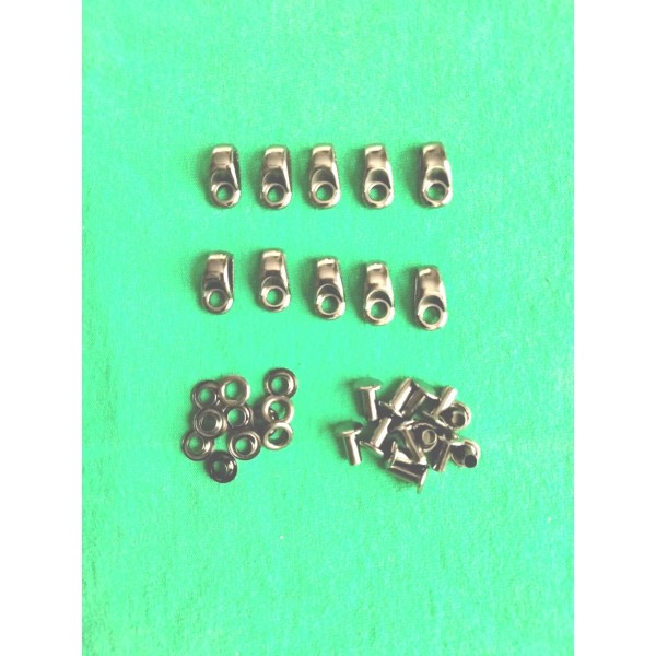 Unbranded LACE-THROUGH BOOT LACE HOOKS - REPAIR/CAMP/HI