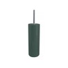 MSV Inagua Toilet Brush with Holder, Dark Green, 9 x