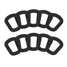 Pack of 10 replacement gaskets, metal canisters, petrol canisters, fuel canister, gasket, 20 litres/litre