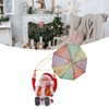 Parachute Christmas Ornaments Lovely Shape Safe Eco Friendly Fleece PC