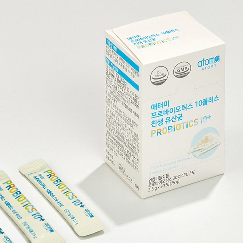 Atomy Probiotics 10 Plus Probiotic Lactobacillus 120 packets / 애터미