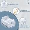 Innfeeltech 20 Pcs Strip Connector for 10MM 2 Pin LED