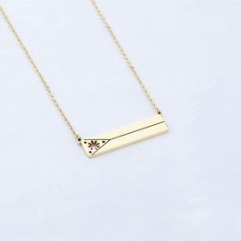 WUSUANED Sun and Stars Gold Necklace Pride Jewelry Gift (sun necklace 2 gold)