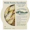 BAR HARBOR Wild Petite Sardines Extra Virgin Olive Oil, 4.2