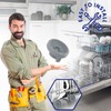 4 Pieces of Wheels for Dishwasher Basket with the Original
