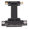 PCIE Extension Cable Bilateral Protection Strip Low Loss Good Stability