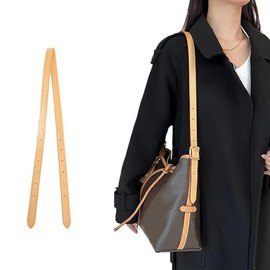 Jiesinlov Vachetta Leather Straps Replacement Adjustable Crossbody Bag Shoulder Strap for Carryall Tote Handbag(Strap B-105)