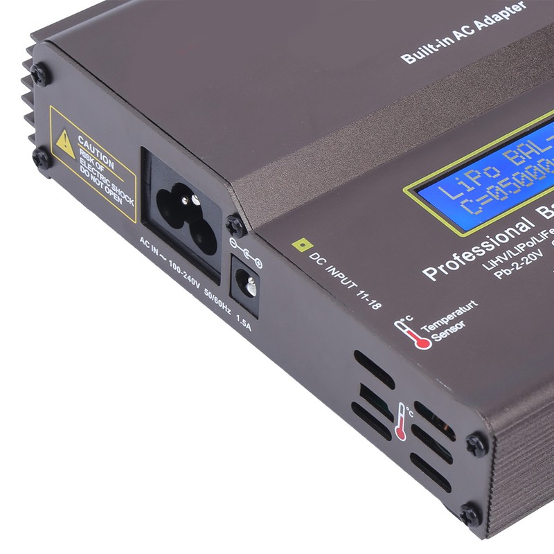 Balance Charger Intelligent 80W for Ni‑Mh Ni‑Cd Battery Pack Model