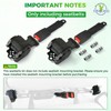 78" Golf Cart Retractable Seatbelts, Universal Seat Belts for Yamaha,