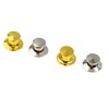 Aqualoach Pin Badge Catch Clasp Flat Head One-Touch Anti-Lost (Silver)
