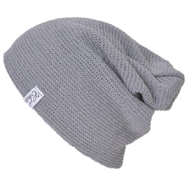 [Casual Box] CHARM Knit Hat, Large, One Size Fits All / 5 Colors Available, YAI Big Watch Hat, Linen, gray