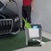 CUBELLIN Floor Mop Sink Plastic Utility Sink with One-Touch Drain